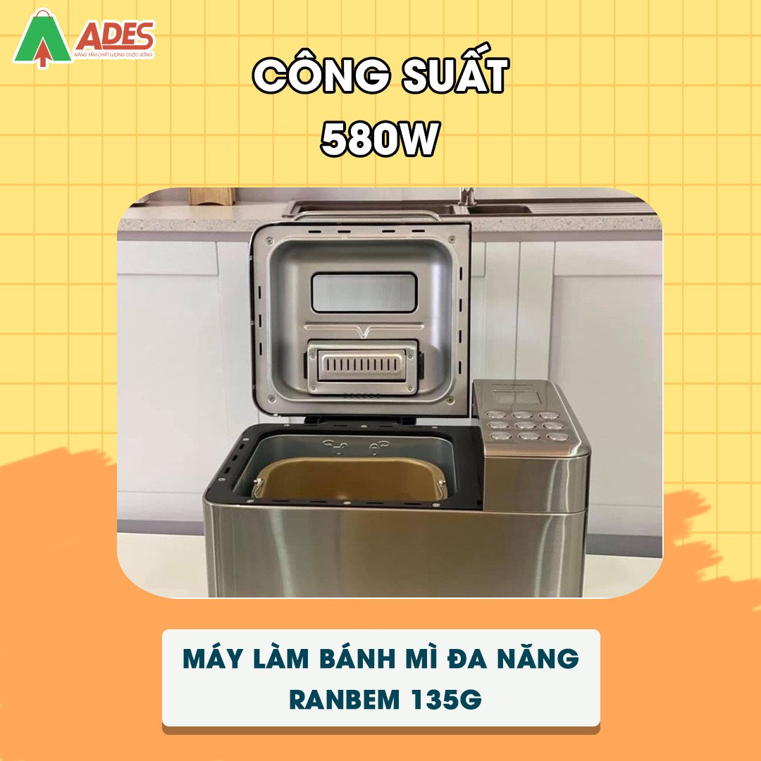 May Lam Banh Mi Da Nang Ranbem 135G cong suat cao